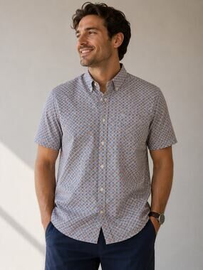 Original Penguin Munsingwear Heritage Slim Fit Shirt Men's M Excellent Cond.